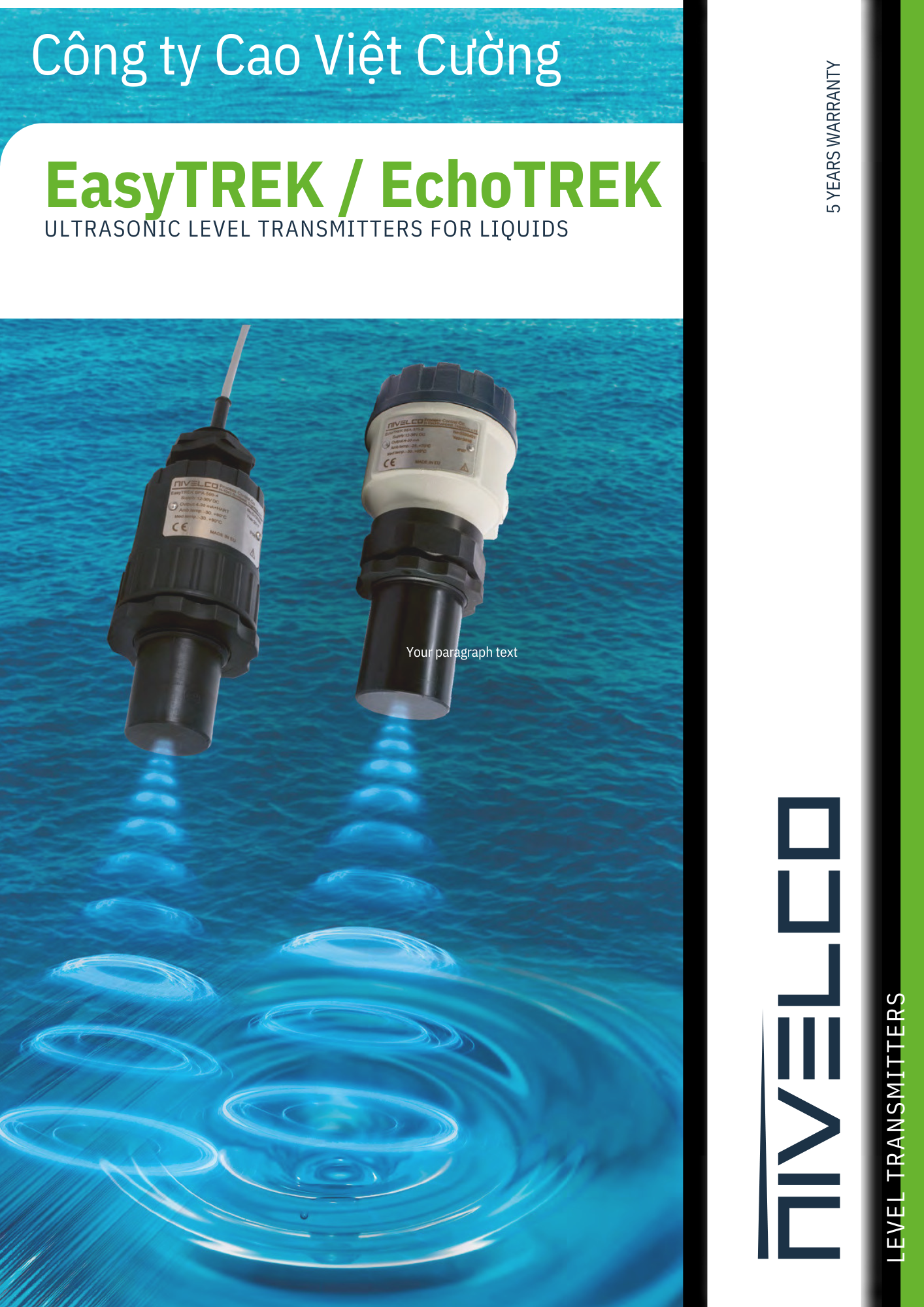 ultrasonic level transmitter