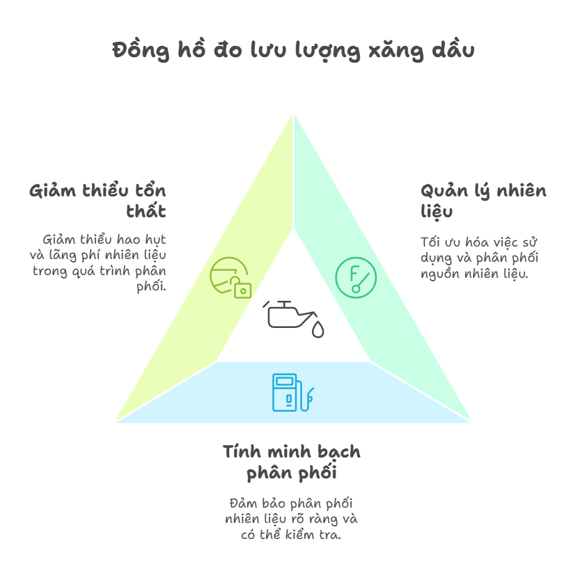 đồng hồ đo lưu lượng xăng dầu 