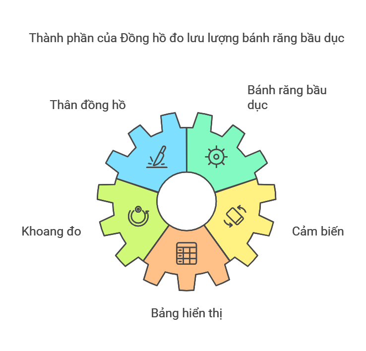 oval gear flow meter 